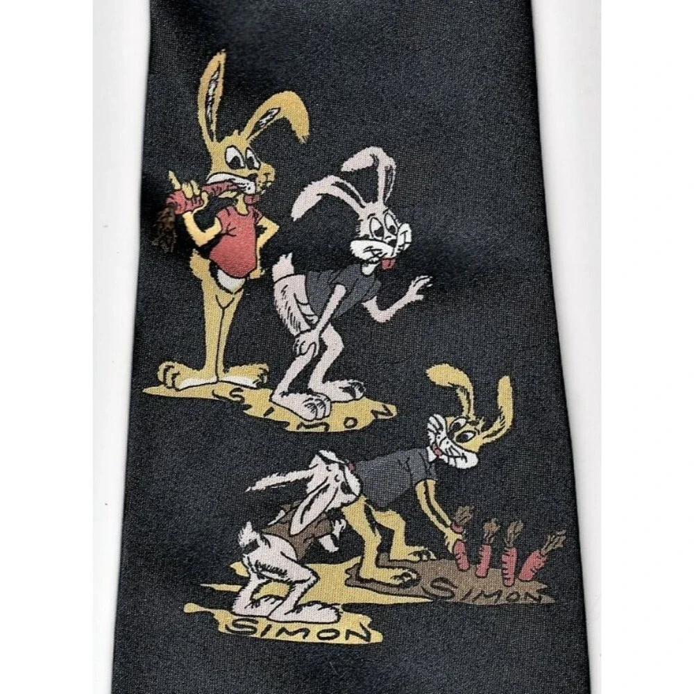 Simon rabbit necktie
